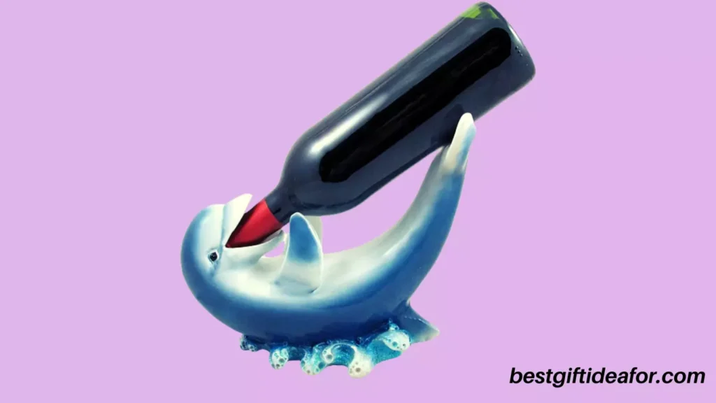 Dolphin Wine Bottle Holder
