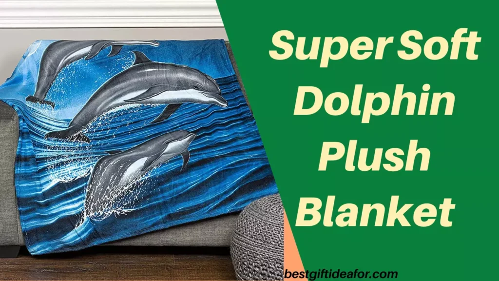 Super Soft Dolphin Plush Blanket