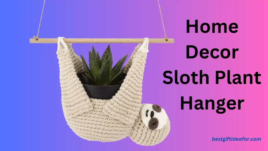 Home Decor Sloth Plant Hanger Best Gift Ideas For Sloths Lovers
