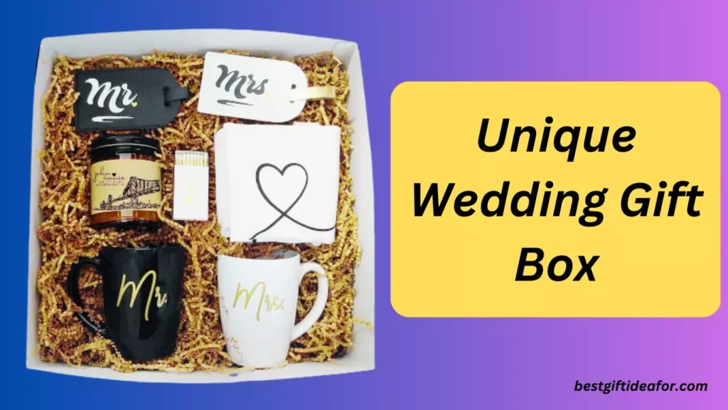 Unique Wedding Gift Box Best Bridal Shower Gifts
