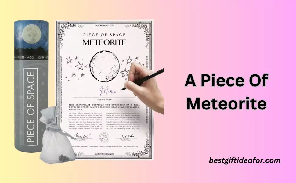 A Piece Of Meteorite